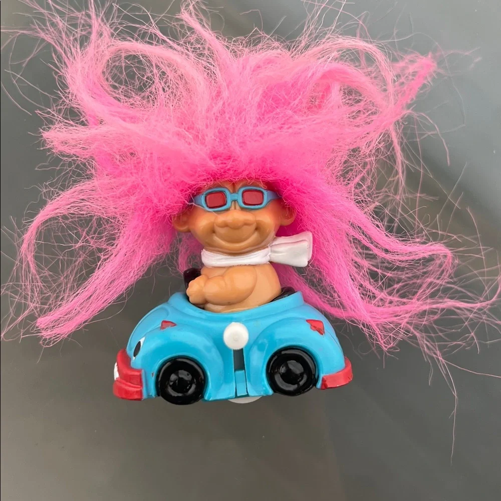🍴Forky Figure Duo + Vintage 90s Russ Wind-Up Car Troll Toy Story 4 Bundle Set 3